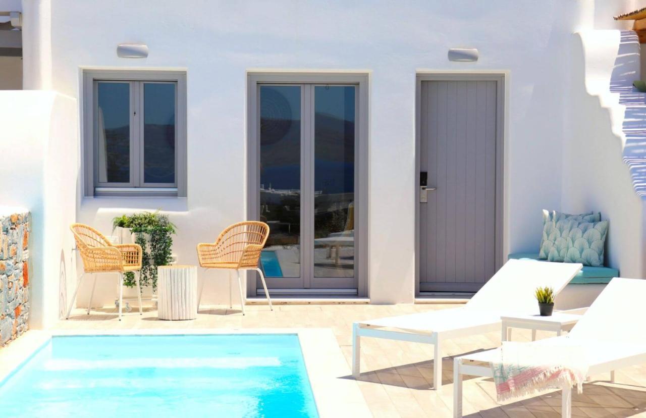 The Nine Graces - Agia Anna - Option With Private Pool Or Hot Tub Villa Eksteriør billede